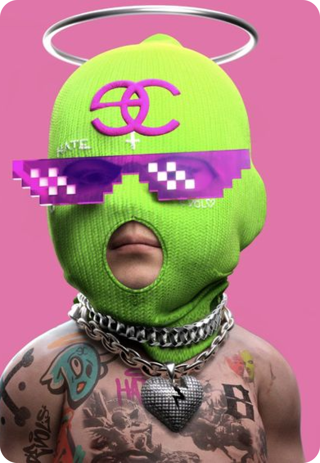 3D Cryptopunk